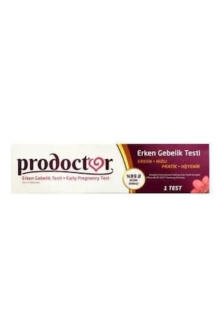 Prodoctor Erken Gebelik Testi 12li