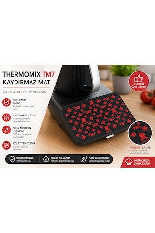 Thermomix Tm7 Uyumlu Şık Tasarımlı Mutfak Ekran Koruyucu Kılıf Aparatı