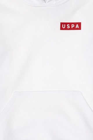 U.S. Polo Assn. Erkek Çocuk Beyaz Kapüşonlu Sweatshirt 50293566-VR013