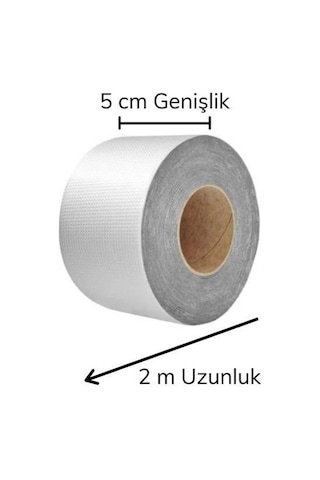 Büro Ev Ofis Tadilatı İçin 5cmx2mt Çatı Duvar Çatlak Onarıcı Sızdırmaz Yapışkan Folyo Bant Diğer