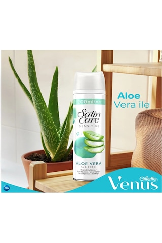 Satin Care Tıraş Jeli Hassas 200ml X2 Adet