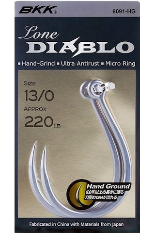 BKK Lone Diablo (4 Adet) No:7/0 İğne