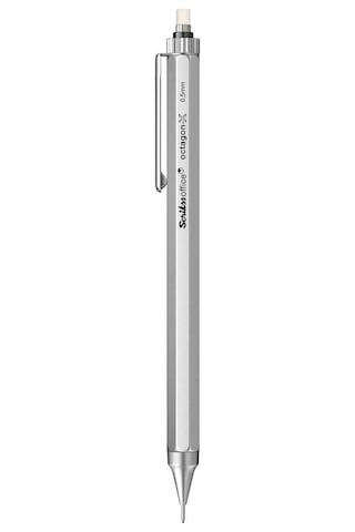 Scrikss Octagon-x Mekanik Kurşun Kalem 0.5 Mm Mat Krom Karışık/çok Renkli