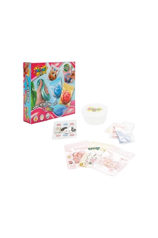 4in1 Dıy Squishy Yapım Seti - Kendin Yap Eğlenceli Sünger Figür Ve Hobi Oyuncak Seti