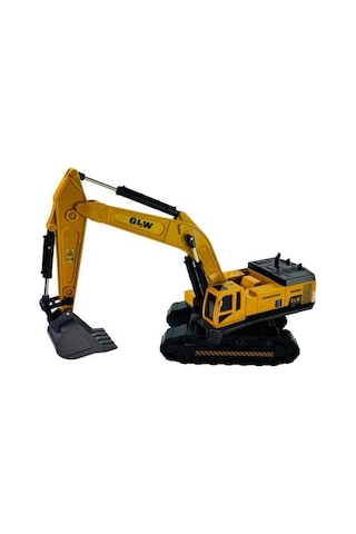 Vardem Sürtmeli Metal Kepçeli İnşaat Aracı 1:55 Excavatör