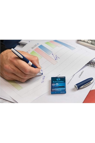 Mavi One Change Pilot Kalem Yedeği 5 Li 1 Paket Schneider One Cha