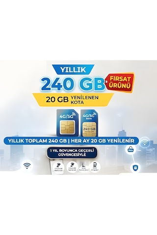 Turktelekom Data Hat 20gb