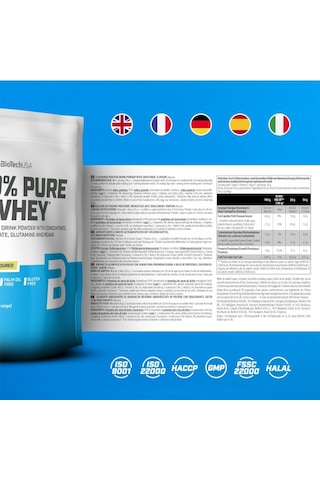 Biotech Usa Pure Whey Protein 1000 Gr - Muz Diğer