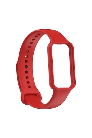 Xiaomi Amazfit Band 7 Uyumlu Krd-87 Uyumlu Mkst Kordon-kırmızı