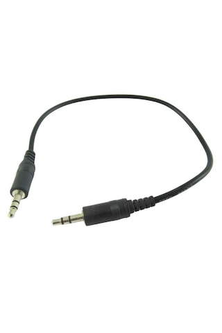 3.5 Mm Erkek- Erkek 30 Cm Stereo Ses Kablosu
