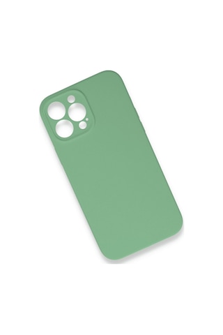 Newface Apple   Uyumlu  iPhone 13 Pro Max Kılıf Lansman Legant Silikon - Yeşil