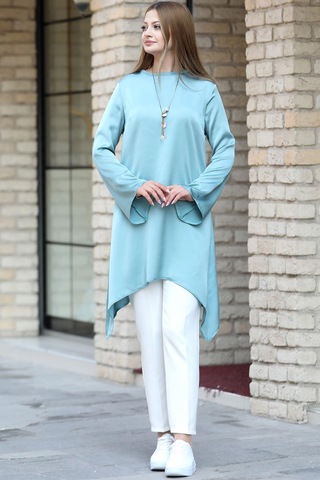 Esilanur Armin Tesettür Tunik Mint Mint