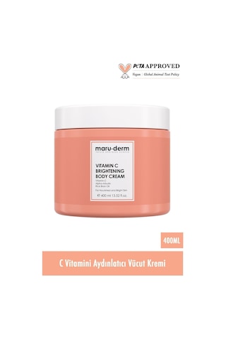 Maruderm Vitamin C Aydınlatıcı Vücut Kremi 400 ML