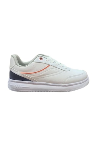M.P. 231-1087 Mr. Erkek Beyaz-Turuncu Sneaker Ayakkabı - 40 Beyaz