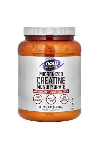 Now Foods Sports Micronized Creatine Monohydrate 1 Kg Aromasız