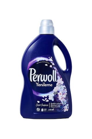 Perwoll Çiçek Cazibesi Koyu Renkler Hassas Bakım Çamaşır Deterjanı 2750 ml (50 Yıkama)