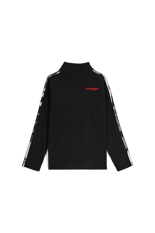 Spyder Spyder Youth Speed 12 Zip Erkek Çocuk Siyah Fleece 10011