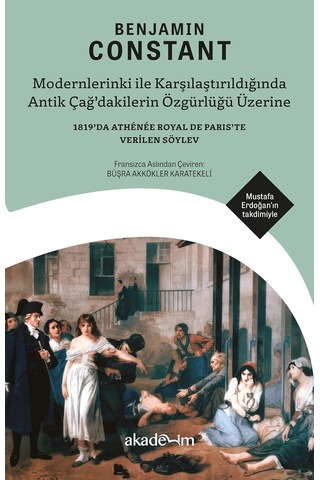 Modernlerinki İle Karşılaştırıldığında Antik Çağ Dakilerin Özgürlüğü Üzerine