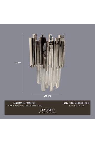 Polaris Krom Kaplama Aplik Krom