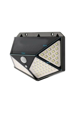 River World 100 Ledli Güneş Enerjili Bahçe Lambası
