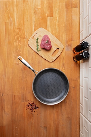 Emsan Pro Tri Ply Tava 24 Cm Gümüş