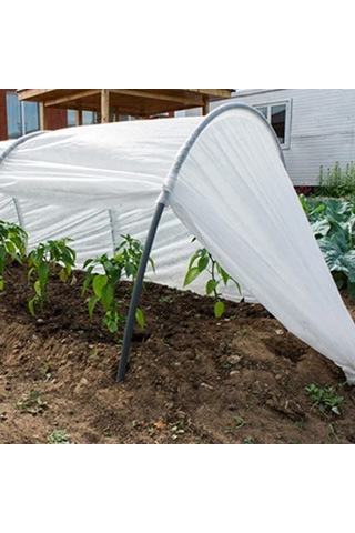 Neevoyu Bitki Isı Koruyucu Örtü 1.5x10m: Biyobozunur Dokuma, Don Ve Frosta Karşı, Isı Tutar, Yeniden Kullanılabilir, Bahçe/farmda Kullanım