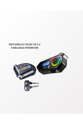 5.4 İnterkom+ Motor Disk Kilidi