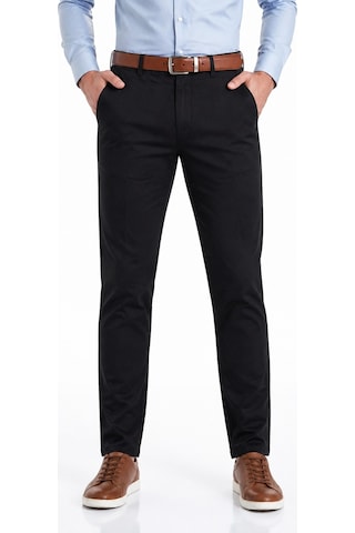 Lavetto Erkek Kanvas Pantolon Regular Kalıp Yazlık Bgl-st05408 Siyah