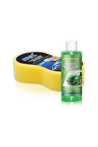 Dvx Araç Yıkama Süngeri 200 Ml Ph Nötr Cilalı Oto Şampuanı N11.29