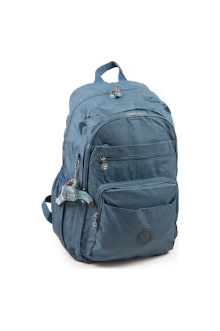 Krinkıl Büyük Çok Gözlü Spor, Seyahat, Okul, Laptop Sırt Çantası 9-1b MAvi