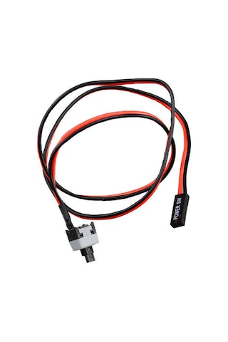 Wozlo Anakart Açma Kapama Reset Switch Kablosu On Off Buton 50 CM 10 Adet