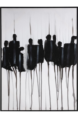 Mudo Home Humanıty Çerçeveli Yağlıboya Tablo 90x120cm