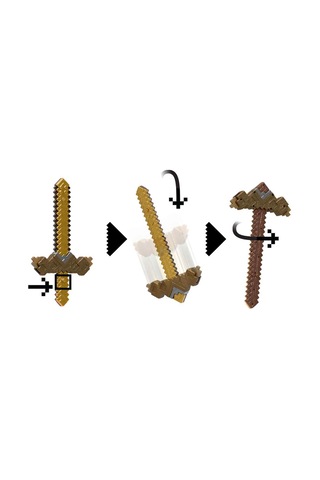 Mınecraft Transformıng Sword Pıckax Jkc15