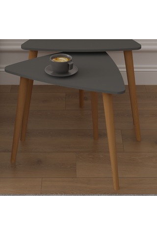 3 Lü Üçgen Zigon Sehpa Ahşap Ayaklı-sehpa02-antrasit