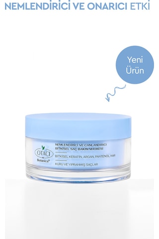 Otacı Nemlendirici & Canlandırıcı Bitkisel Saç Bakım Maskesi- Kuru Ve Yıpranmış Saçlar