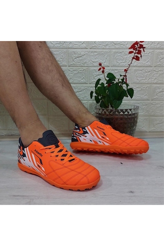 Kinetix Kamıkaze Tf Turuncu Kaymaz Halı Saha Futbol Ayakkabı 001