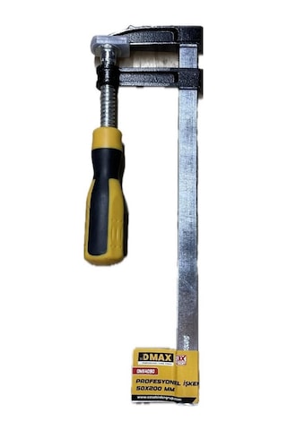 4 Adet 20 Cm Mini İşkence F Tipi Plastik Saplı Marangoz Tipi