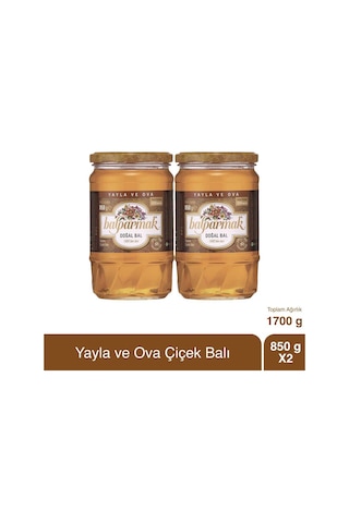 Balparmak Yayla ve Ova Çiçek Balı 2 x 850 G