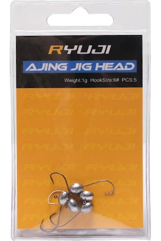 Ryuji Ajing Jig Head 0.6 Gr 6 6