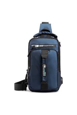 Haoshuai 1100-1 Omuz Çantası Sırt Çantası-Lacivert Lacivert