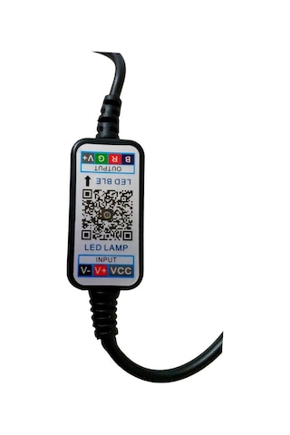 Bluetooth Cep Telefonundan Rgb Şerit Led Kontrol Modülü 6A 5-24V (545070131)