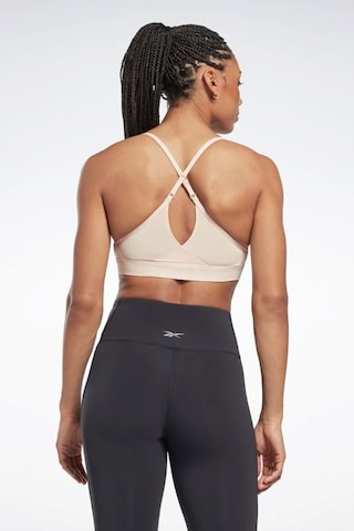 Reebok Lux Strappy Sports Ekru Kadın Bra 000000000101456053 Bej