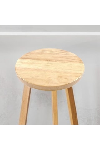 Flybuy Yuvarlak Yn Taburesi Suntek Renkli Rengi Koltuk Değiştirme Çok Bosphorusboutique Bar Ahşap Ahşap 29,5-cm-c Gh Çok Renkli