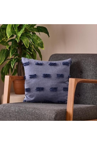 Evidea Soft Rosy Kırlent - Mavi- 45x45 Cm Mavi