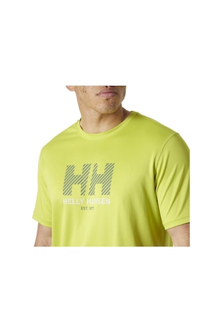 Helly Hansen Erkek Hh Tech Graphıc T-shırt 2.0 Hha.49574 Hha.410 Yeşil