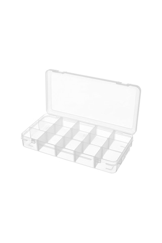 Hayal Sepeti 15 Bölmeli Kapaklı Organizer Kutu 230x150x32 Mm