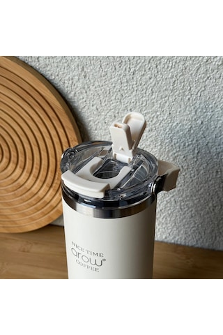 2'li Beyaz Termos 750ml 2