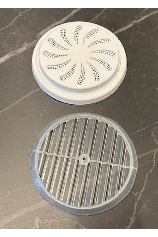 Yağmur Karavan Mutfak Banyo Menfezi Çap 18 Cm - 150 Mm Alan Havalandırma Hızlı Kolay Montaj Tasarruf Agmair Agm Fan Menfezi
