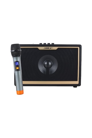 Shile Sd-1 El Mikrofonlu Kumandalı Usb/sd/bt Portatif Hoparlör