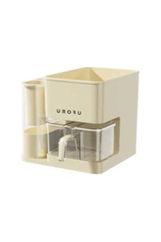 Pazly Çok İşlevli Modern Mutfak Baharat Rafı Krem, Sanbuyos Listesi, Sanbuyos Depolama Çözümü Krem